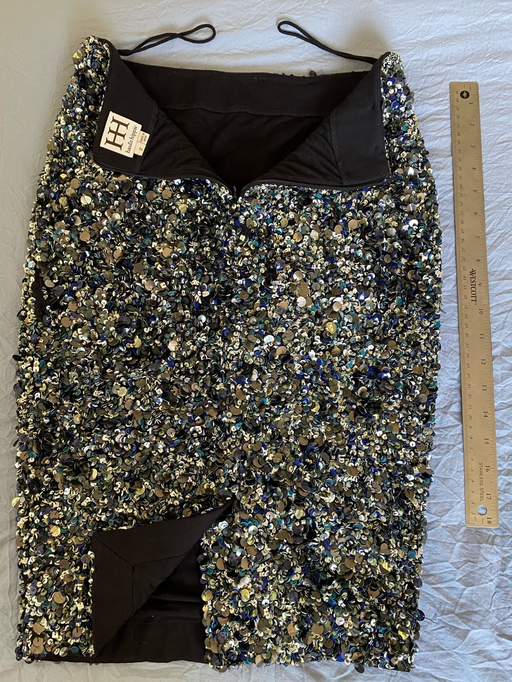 Haute Hippie Pajette Skirt made in india